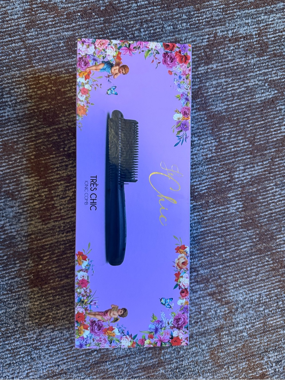 Le Chic - Trés Chic Ionic Comb Straightening/Curl Brush